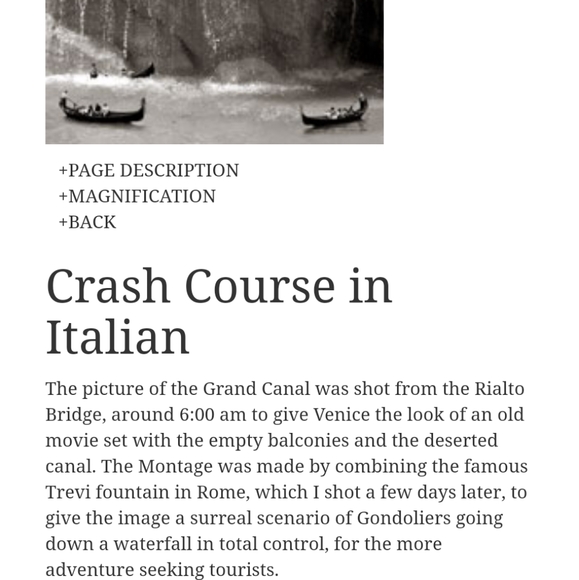 Thomas Barbéy Crash Course in Italian on Canvas - Picture 2 of 2